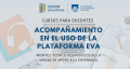 Para docentes: cursos de acompañamiento en el uso de la plataforma EVA-UdelaR