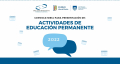 Convocatoria unificada 2022 de Actividades de Educación Permanente