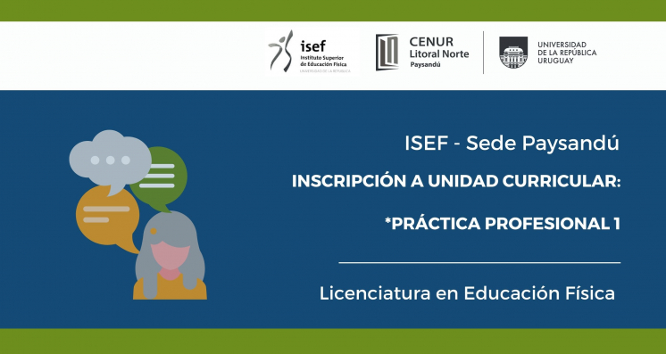 Comunicado: Inscripción A La Unidad Curricular Práctica Profesional 1