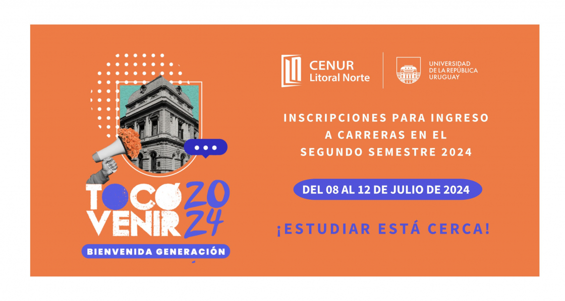 Del 8 al 12 de julio inscripciones para ingreso a carreras en el Segundo Semestre